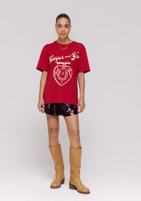 Harper & Yve korte broek DW25P116-324 3