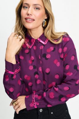 Pom blouse  SP9840-600