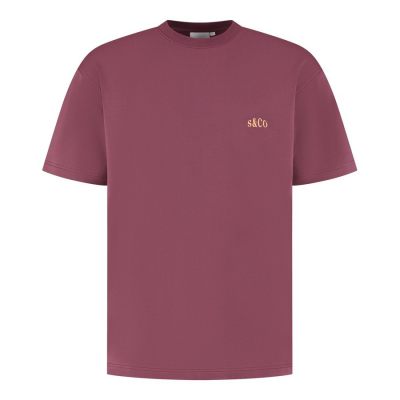Supply & Co t-shirt  SCO26318TR04-Bordeaux