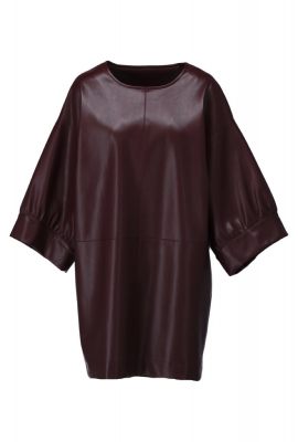 K-design jurk  b752-rum raisin