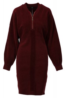 K-design jurk  b838-burgundy