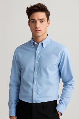 The Goodpeople overhemd  Oxford-90000203-7009