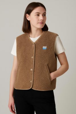 American Vintage gilet  hoktown-muscade chine