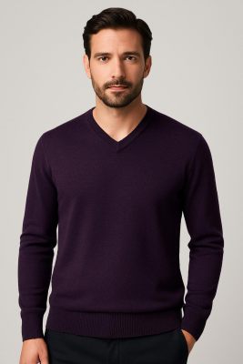 Maerz v-hals trui  00-1-490400-788