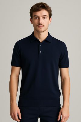 Born with Appetite polo  BWA26106WO51-Navy