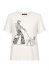 beige/ bro Print