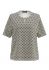 beige/ bro Print