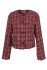 CHERRY MARSALA BLACK BOUCLE