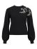 Black/Sandshell emb shoulder