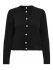 Black/Pearl Button