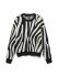 Birch/W. BLACK ZEBRA PATTERN