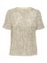 Pumice Stone/Silver sequins