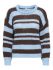 Dusty Blue/Block/Coffee Bean
