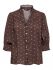 Deep Mahogany/Dots